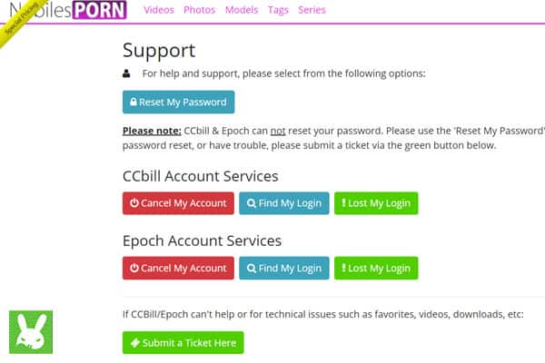 nubiles porn customer support options